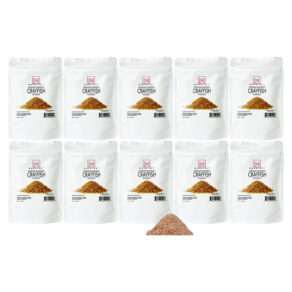Mbariket Premium Crayfish Powder (1 oz, 10-Pack) – Bold Umami Crawfish Seasoning for Rice, Soups, Chicken & Grilling