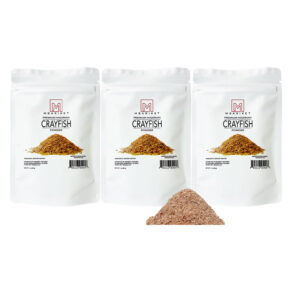 Mbariket Premium Crayfish Powder (1 oz, 3-Pack) – Bold Umami Crawfish Seasoning for Rice, Soups, Chicken & Grilling