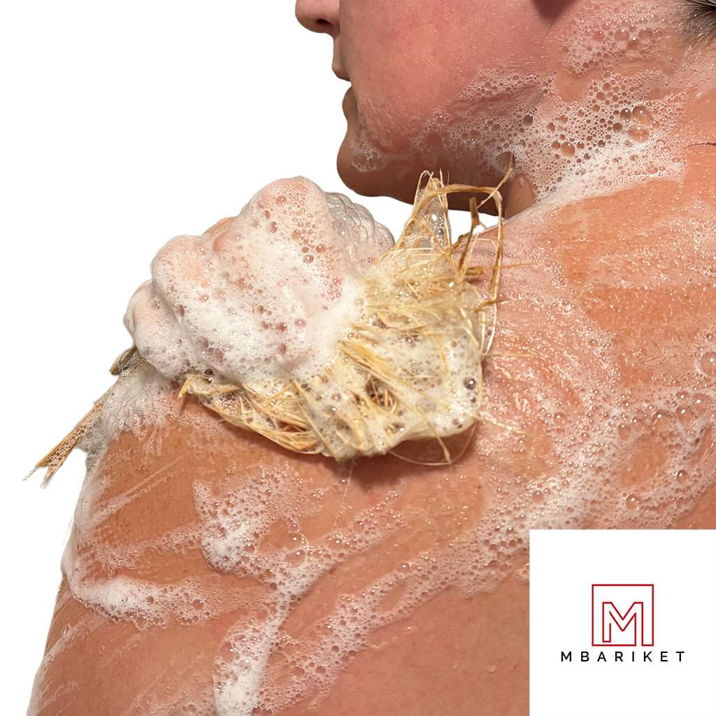 MBARIKET African Black Soap Body Wash, 2 Pack (20.4 fl oz Each), Made in Nigeria - Image 3